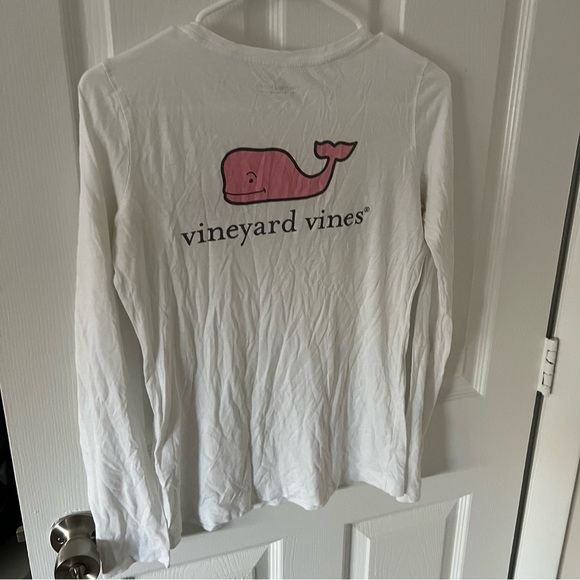 WHITE Vineyard Vines Long Sleeve - Picture 6 of 6